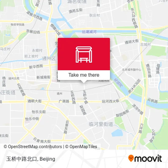 玉桥中路北口 map