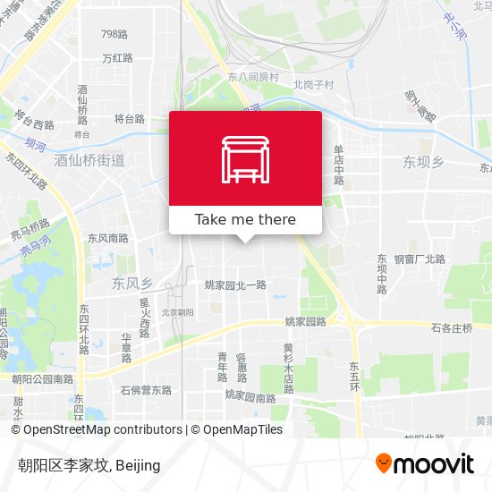 朝阳区李家坟 map