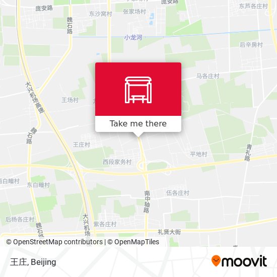 王庄 map