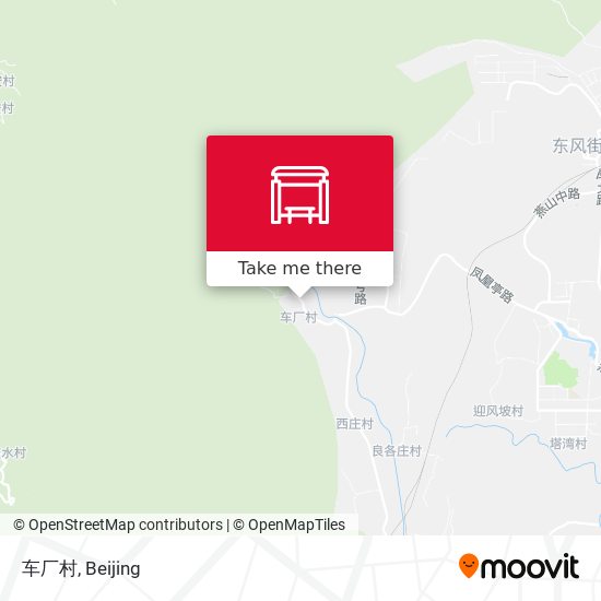 车厂村 map