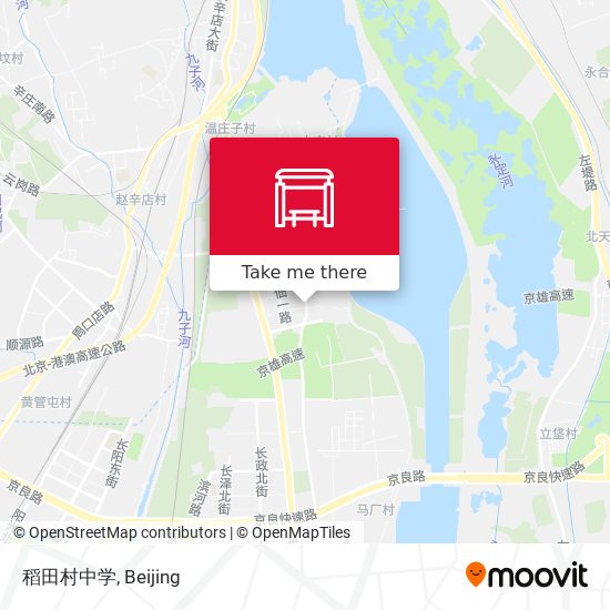 稻田村中学 map