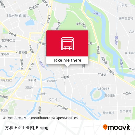 方和正圆工业园 map
