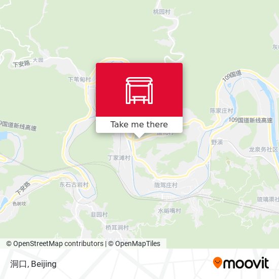洞口 map