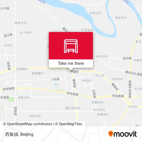 西集镇 map