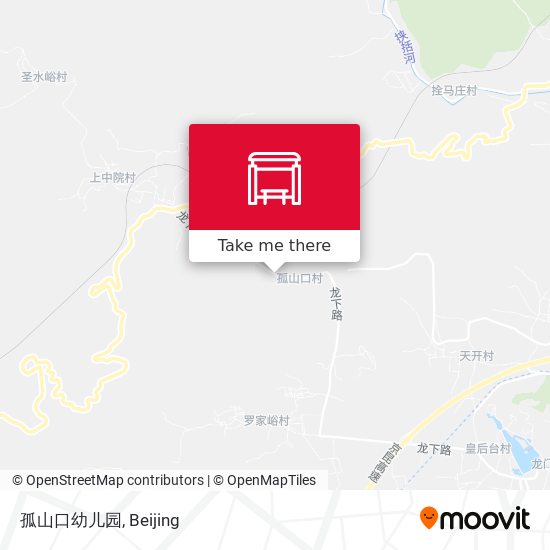 孤山口幼儿园 map
