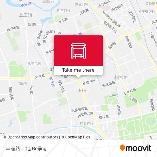 丰滢路口北 map