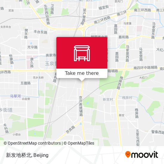 新发地桥北 map