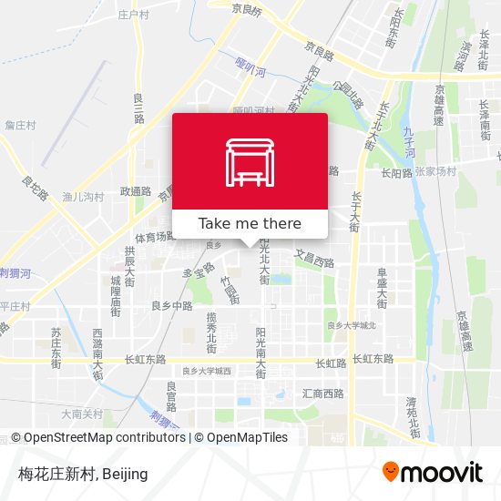 梅花庄新村 map