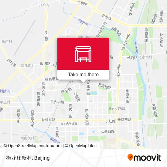 梅花庄新村 map