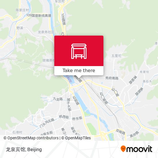 龙泉宾馆 map