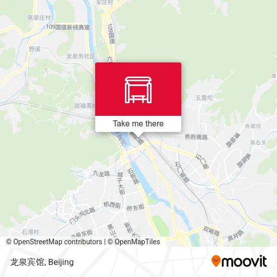 龙泉宾馆 map