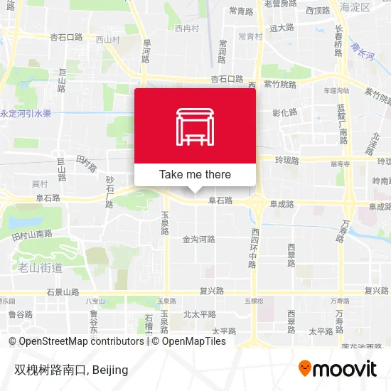 双槐树路南口 map