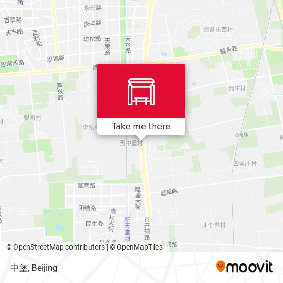 中堡 map