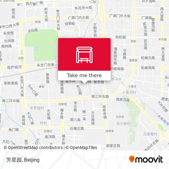 芳星园 map