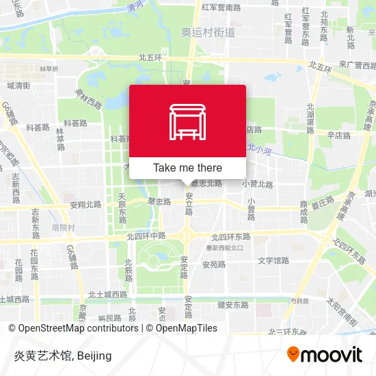 炎黄艺术馆 map