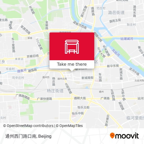 通州西门路口南 map