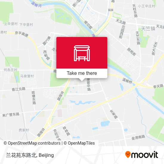 兰花苑东路北 map