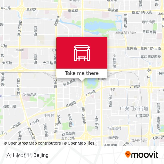 六里桥北里 map