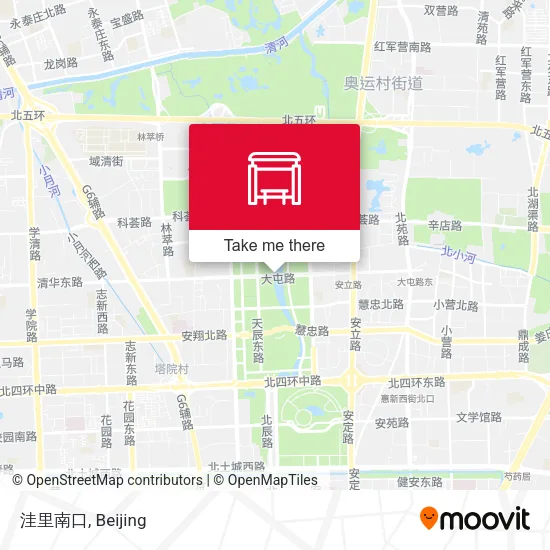 洼里南口 map