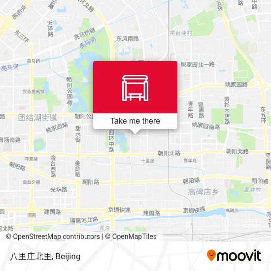 八里庄北里 map