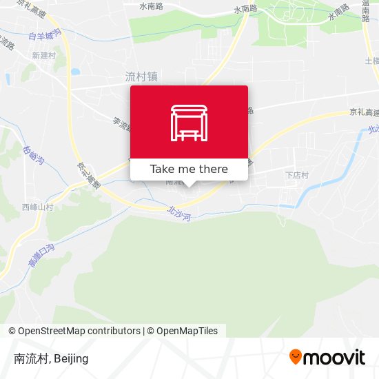 南流村 map