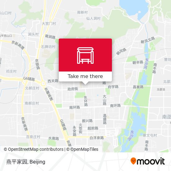 燕平家园 map