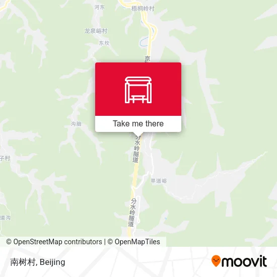 南树村 map