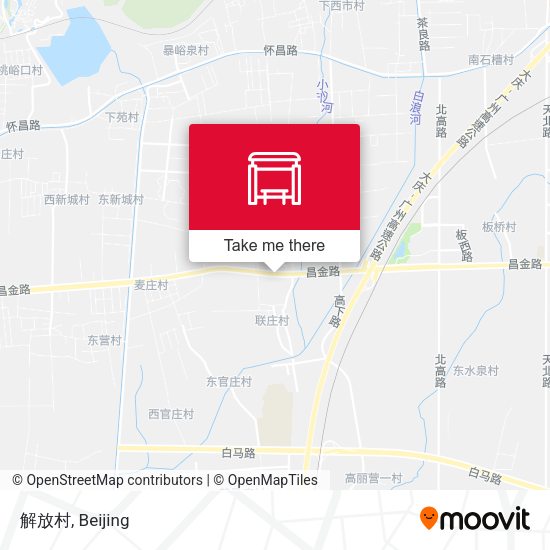 解放村 map