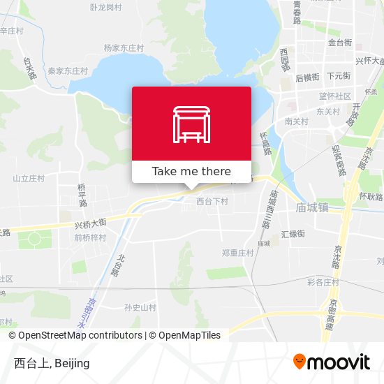 西台上 map