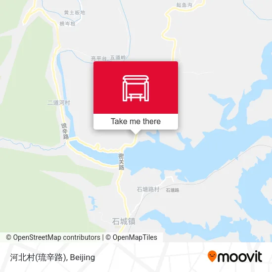 河北村(琉辛路) map