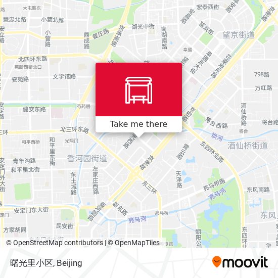 曙光里小区 map