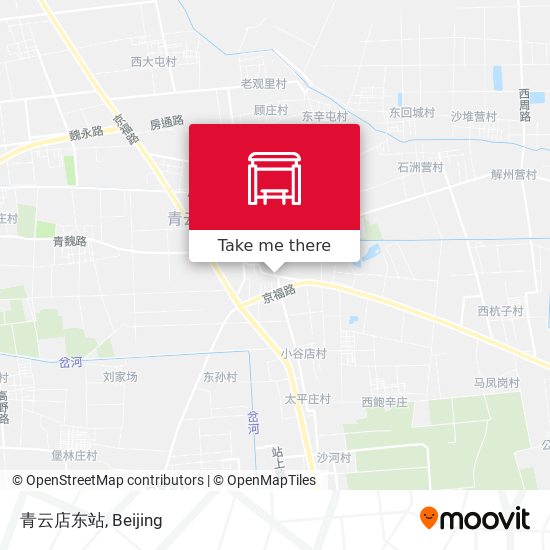 青云店东站 map