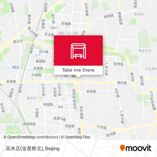 高米店(金星桥北) map