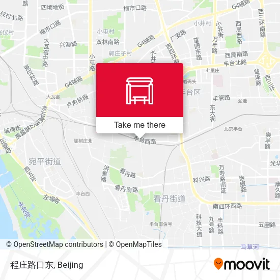 程庄路口东 map