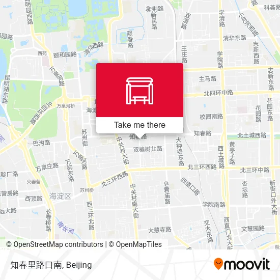 知春里路口南 map