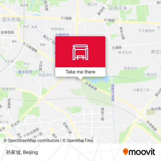 孙家坡 map
