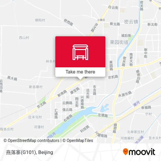 燕落寨(G101) map