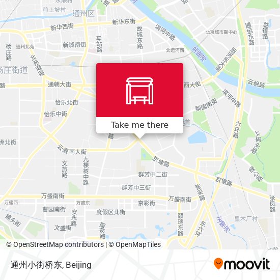通州小街桥东 map