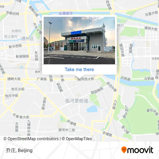 乔庄 map