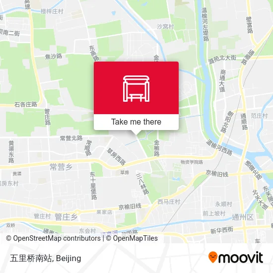 五里桥南站 map