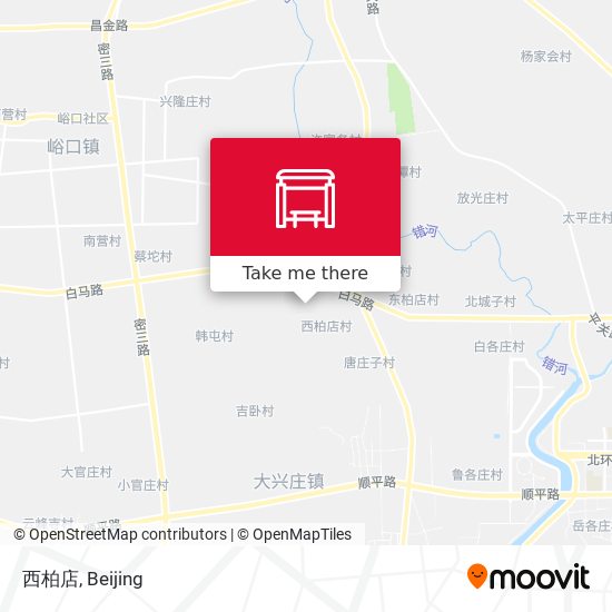 西柏店 map