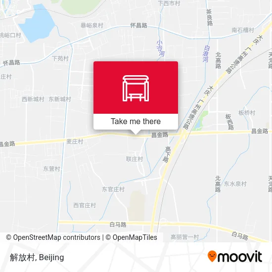 解放村 map