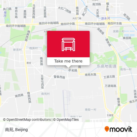 南苑 map