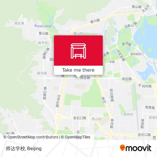 师达学校 map