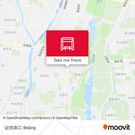 赵营路口 map