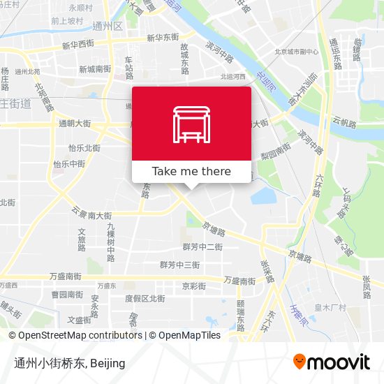 通州小街桥东 map