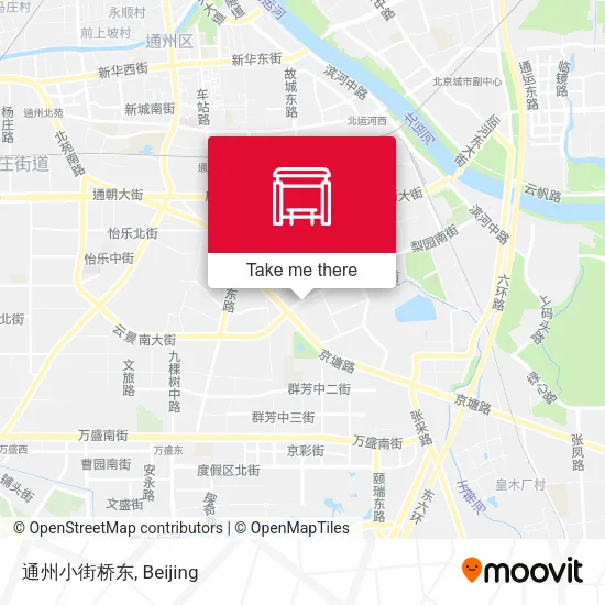 通州小街桥东 map