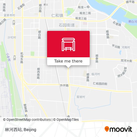 林河西站 map