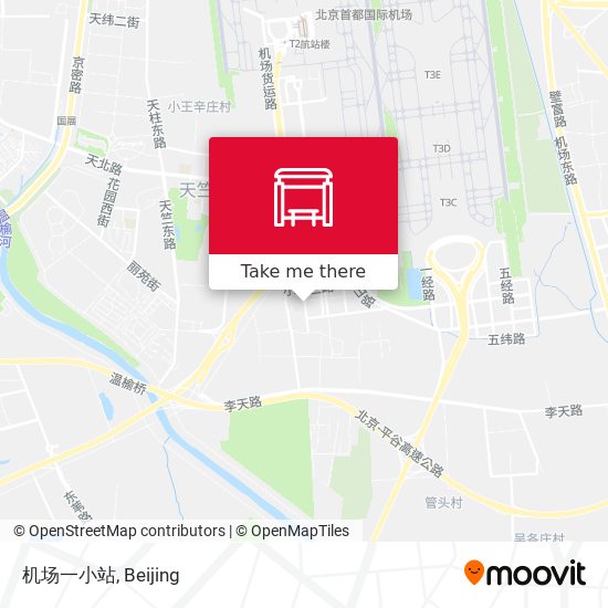 机场一小站 map