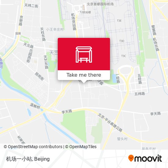 机场一小站 map